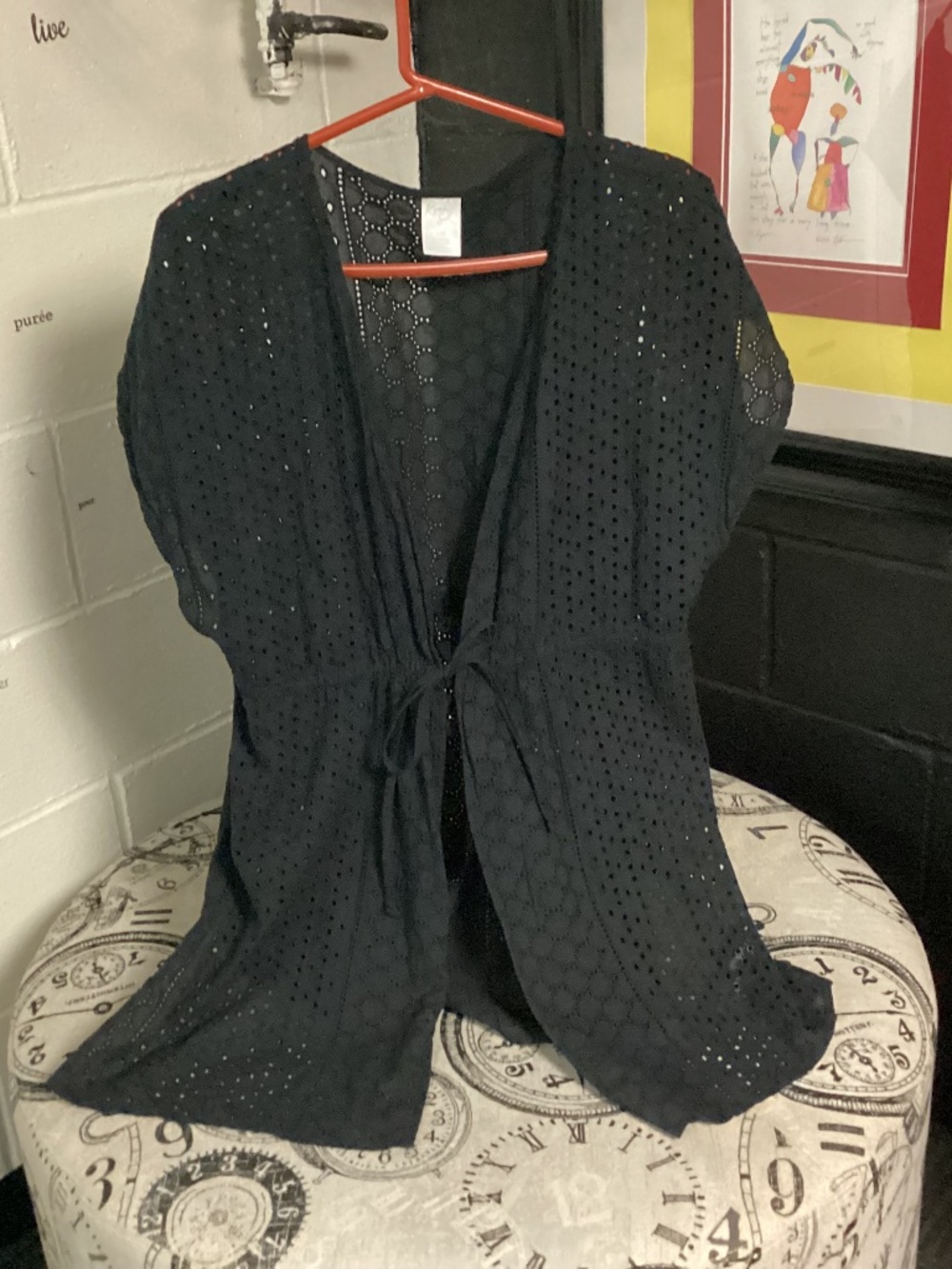Kona Soul Beach Cover Up Size L/XL. BLACK. MUST SEE.